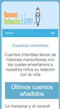 Mobile Screenshot of cuentosinfantilesadormir.com
